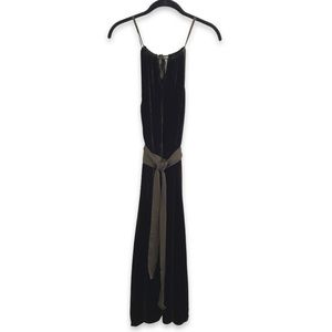 Velvet by Graham and Spencer Silk Velvet Halter Dress Size Small